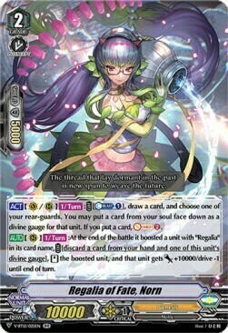 Regalia of Fate, Norn [V Format] Card Front