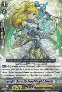 Security Jewel Knight, Alwain [G Format] Card Front