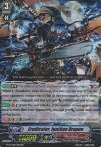 Eradicator, Ignition Dragon Card Front