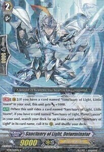 Sanctuary of Light, Determinator [G Format] Card Front