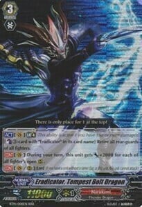 Eradicator, Tempest Bolt Dragon Card Front