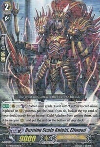 Burning Scale Knight, Eliwood [G Format] Card Front
