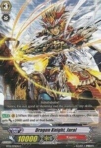 Dragon Knight, Jaral Card Front