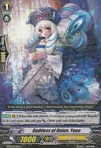 Goddess of Union, Yuno [G Format] Card Front