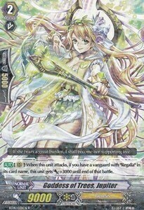 Goddess of Trees, Jupiter [G Format] Card Front