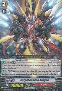 Vorpal Cannon Dragon Card Front