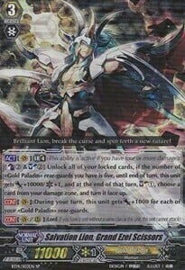 Salvation Lion, Grand Ezel Scissors [G Format] Card Front