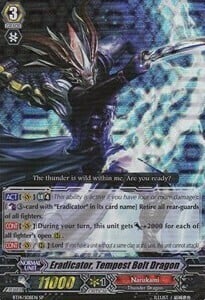 Eradicator, Tempest Bolt Dragon [G Format] Card Front