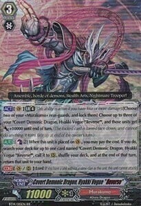 Covert Demonic Dragon, Hyakki Vogue "Яeverse" [G Format] Card Front