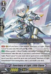 Sanctuary of Light, Little Storm [G Format] Card Front