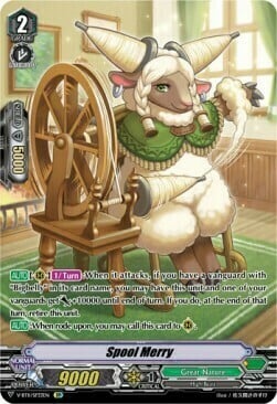 Spool Merry [V Format] Card Front