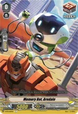 Memory Bot, Aredale [V Format] Card Front