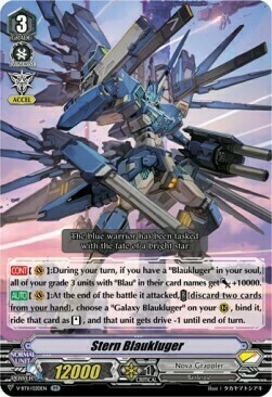 Stern Blaukluger Card Front