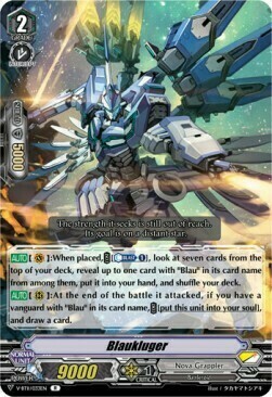 Blaukluger Card Front