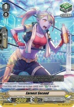 Earnest Second [V Format] Card Front