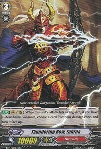 Thundering Bow, Zahraa [G Format] Card Front