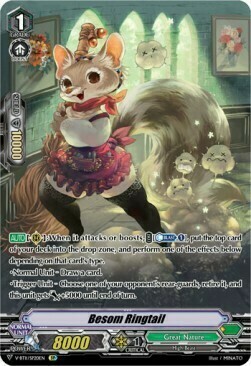 Besom Ringtail [V Format] Card Front