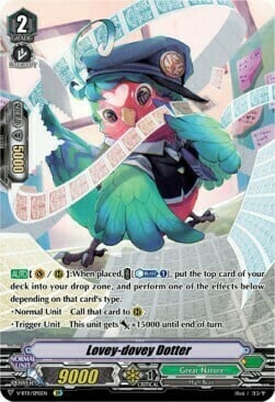 Lovey-dovey Dotter [V Format] Card Front