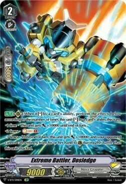Extreme Battler, Dosledge [V Format] Card Front