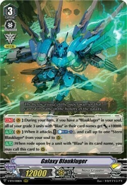 Galaxy Blaukluger Card Front