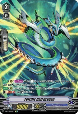 Terrific Coil Dragon [V Format] Card Front