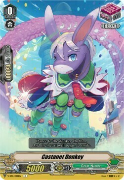 Castanet Donkey [V Format] Card Front