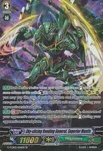 Sky-slicing Rending General, Superior Mantis [G Format] Card Front