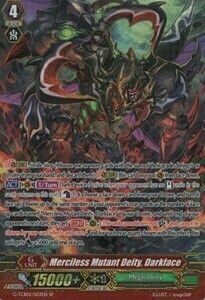 Merciless Mutant Deity, Darkface Card Front