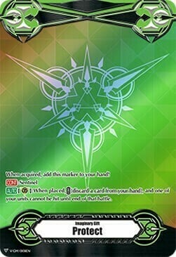 Imaginary Gift Protect [V Format] Card Front