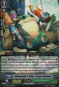 Hammsuke's Rival, Crayon Hammzo Card Front