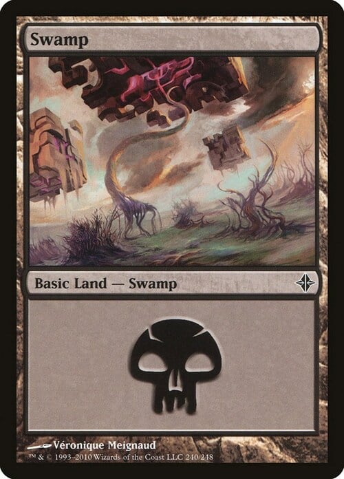 Swamp Card Front
