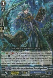 Witch Doctor of Powdered Bone, Negrobone [G Format] Card Front