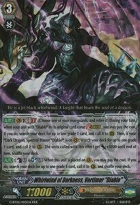Whirlwind of Darkness, Vortimer "Diablo" Card Front