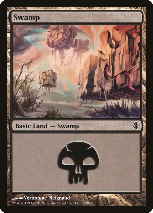 Swamp Card Front
