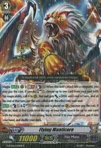 Flying Manticore Card Front