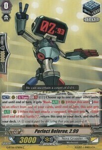 Perfect Referee, 2.99 [G Format] Card Front