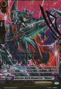 Blaster Dark Revenger "Abyss" Card Front