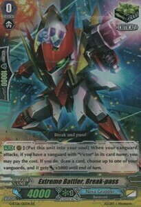 Extreme Battler, Break-pass Card Front