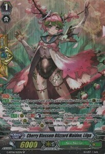 Cherry Blossom Blizzard Maiden, Lilga [G Format] Card Front