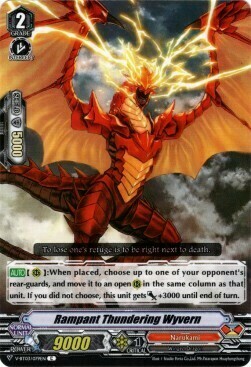 Rampant Thundering Wyvern Card Front