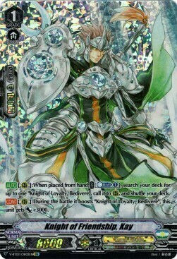 Knight of Friendship, Kay [V Format] Card Front