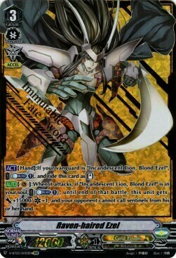 Raven-haired Ezel [V Format] Card Front