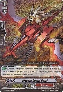 Wyvern Guard, Barri Card Front