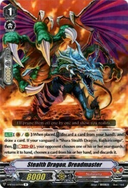 Stealth Dragon, Dreadmaster [V Format] Card Front