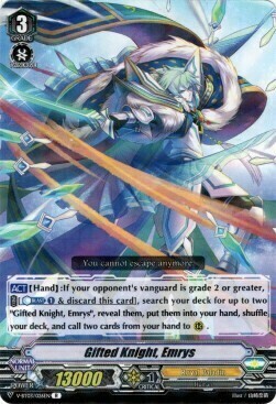 Gifted Knight, Emris Card Front