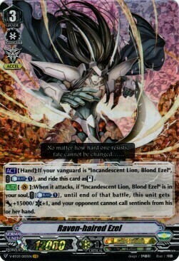 Raven-haired Ezel Card Front