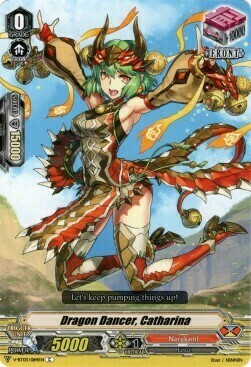 Dragon Dancer, Catharina [V Format] Card Front