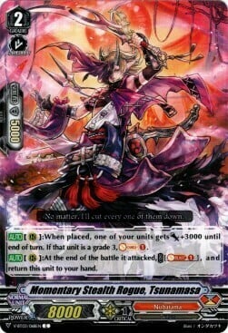 Momentary Stealth Rogue, Tsunamasa Card Front