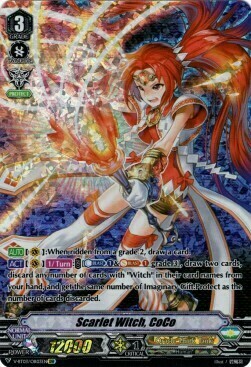 Scarlet Witch, CoCo [V Format] Card Front