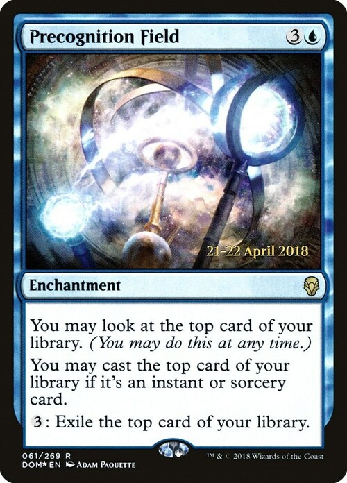 Precognition Field Card Front